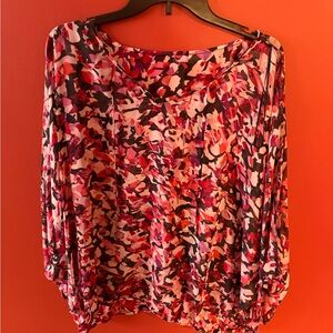 Women's Multicolor Abstract Top